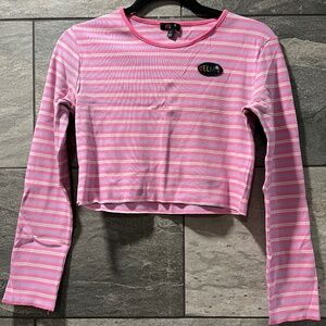 Delia’s Cropped Long Sleeve